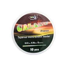 Load image into Gallery viewer, Katran "Galaxy Crypton" - Tapered Mono Shock Leader