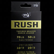 Load image into Gallery viewer, Katran - RUSH - Tapered braided Shock Leader