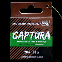 Load image into Gallery viewer, Katran "Captura" - Hooklink (braided outer, fluorocarbon core)