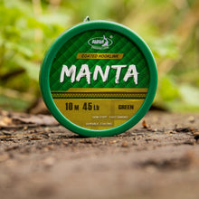 Load image into Gallery viewer, Katran "Manta" - brown/green - Strong coated braided hooklink