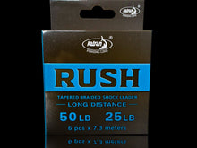 Load image into Gallery viewer, Katran - RUSH - Tapered braided Shock Leader