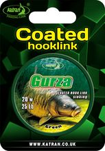 Load image into Gallery viewer, Katran "Gurza" - (Weed Green) Coated Braided Hook Link