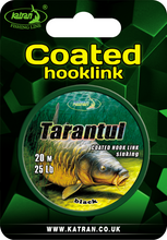 Load image into Gallery viewer, Katran "Tarantul" - (Silt) Coated Braided Hook Link