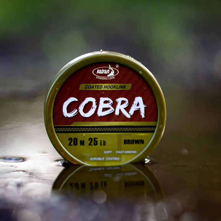 Katran "Cobra" - (Gravel/Sand) Coated Braided Hook Link
