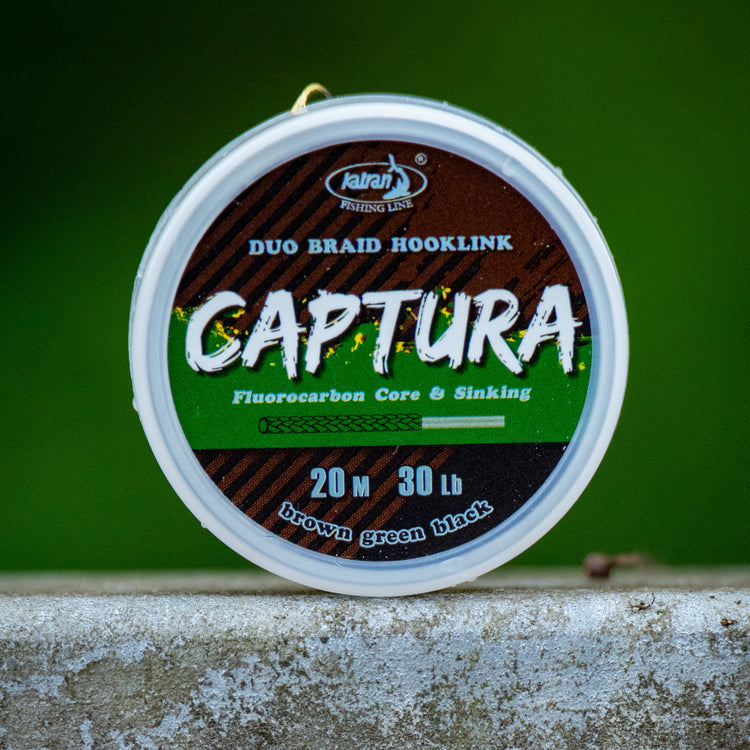Katran "Captura" - Hooklink (braided outer, fluorocarbon core)