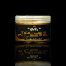 Load image into Gallery viewer, Elevate Baits  - Maple and Mulberry 15mm "Hard Hooker" Dumbbell Hook Baits
