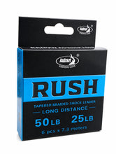 Load image into Gallery viewer, Katran - RUSH - Tapered braided Shock Leader
