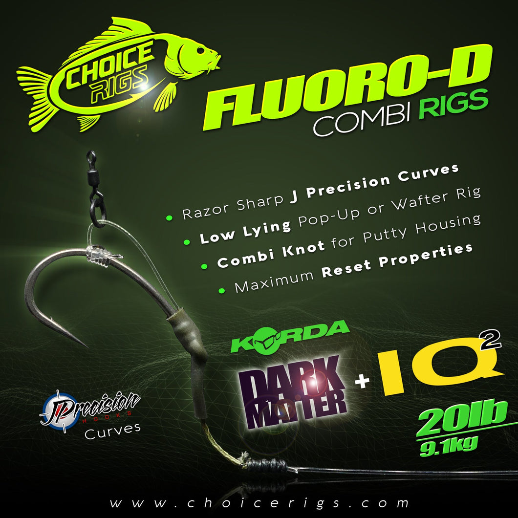 Barbel Rigs Using Fluro Fluro D Combi Rigs (x3) – Rig Locker