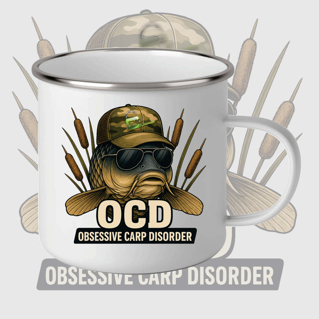 OCD Enamel Mug