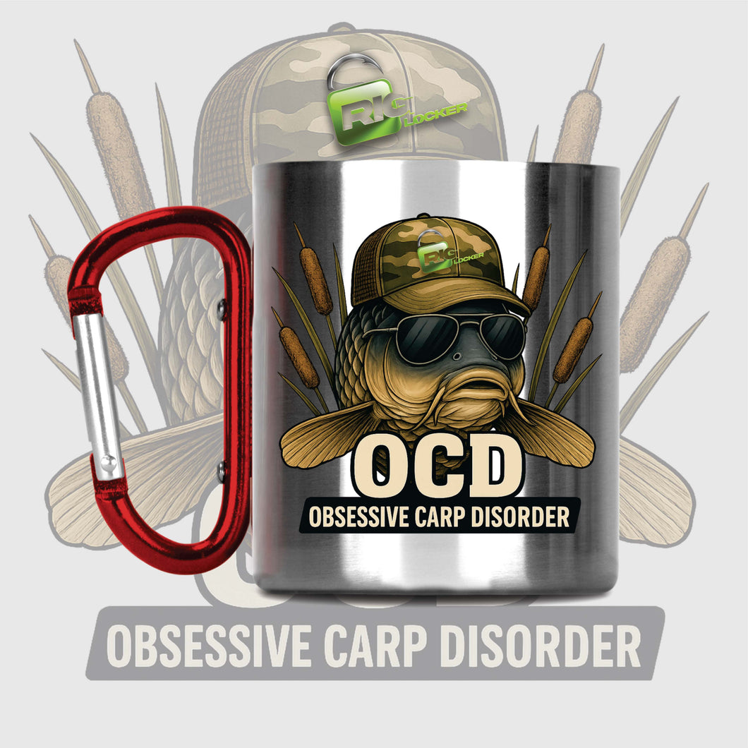 OCD Metallic Carabiner Mug