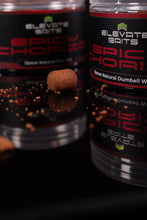 Load image into Gallery viewer, Elevate Baits  - Spicy Chorizo 15mm Dumbbell Wafters
