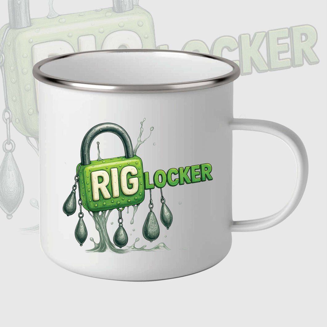 Rig Locker Enamel Mug