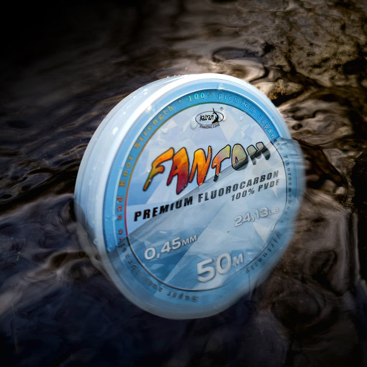 ⭐NEW⭐ Katran "Fantom" - Fluorocarbon Hooklink (50 meter spools)