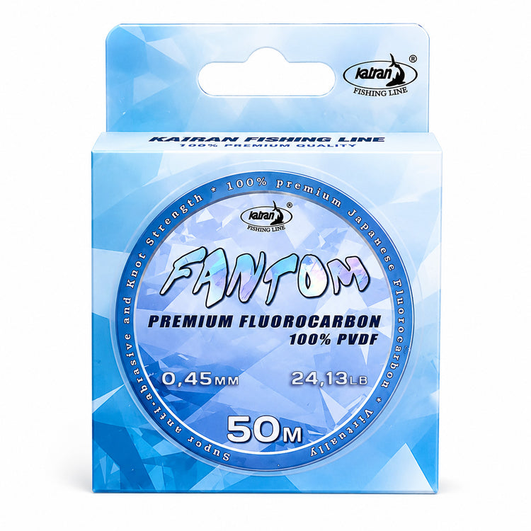 Katran Fantom Fluorocarbon Hooklink (50 meter spools)