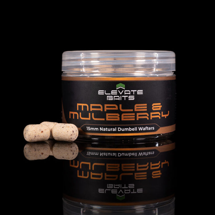 Elevate Baits  - Maple and Mulberry 15mm Dumbbell Wafters