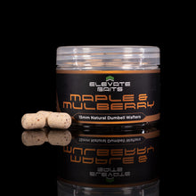 Load image into Gallery viewer, Elevate Baits  - Maple and Mulberry 15mm Dumbbell Wafters
