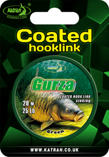 Load image into Gallery viewer, Katran &quot;Gurza&quot; - (Weed Green) Coated Braided Hook Link
