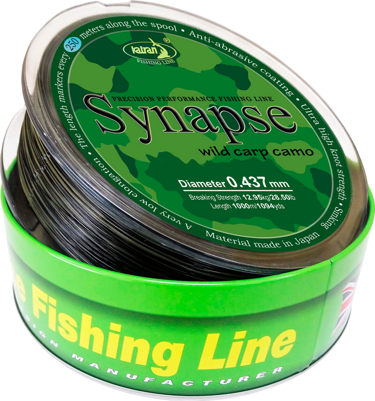 Katran "Synapse Wild carp Camo" - Main Line